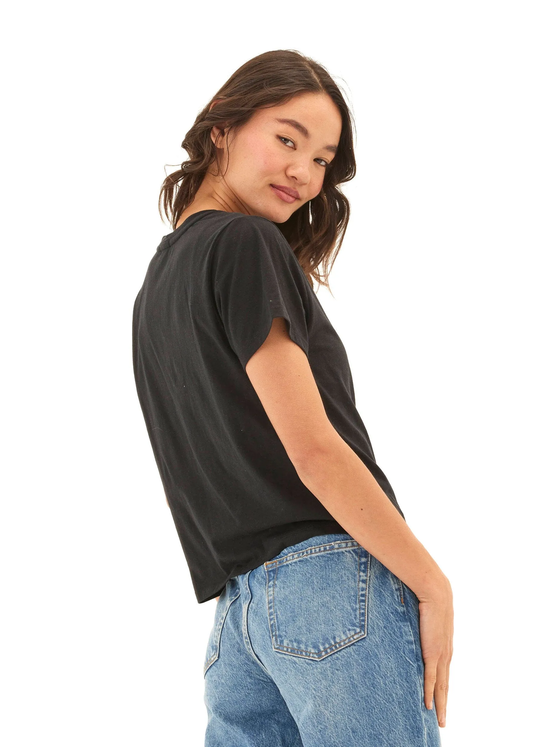Ada Triblend V-Neck Tee