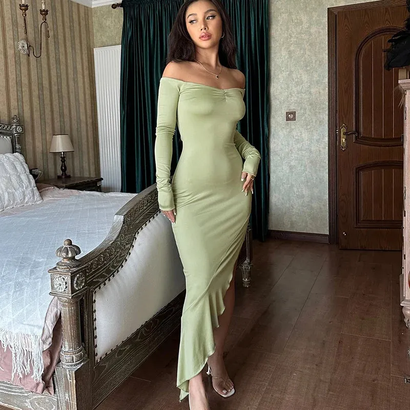 Aliya Bodycon Midi Dress