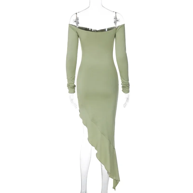 Aliya Bodycon Midi Dress