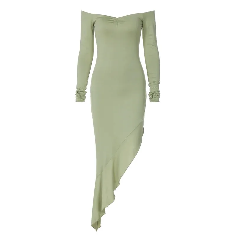 Aliya Bodycon Midi Dress