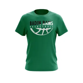 Badin Split Color Basketball Tee