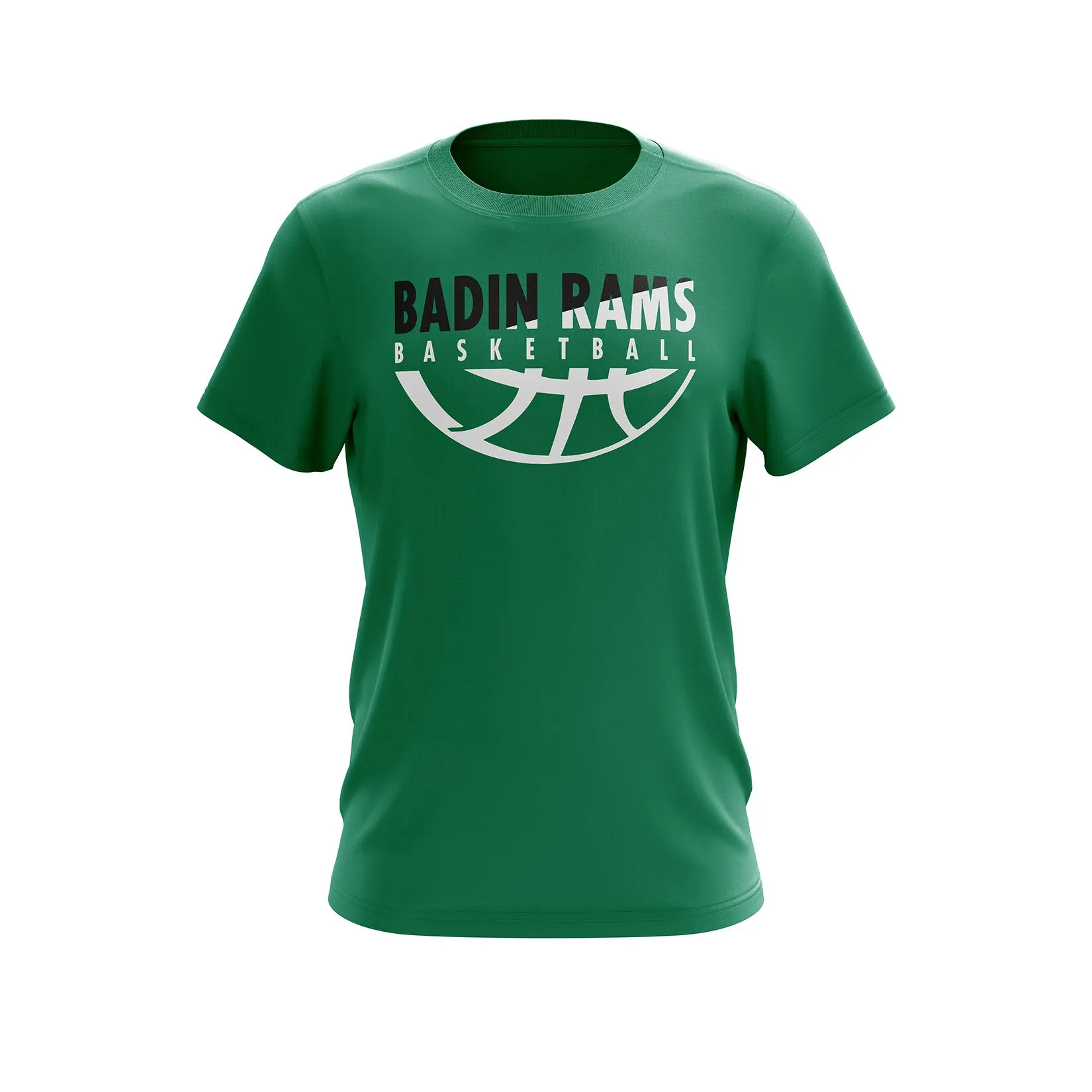 Badin Split Color Basketball Tee