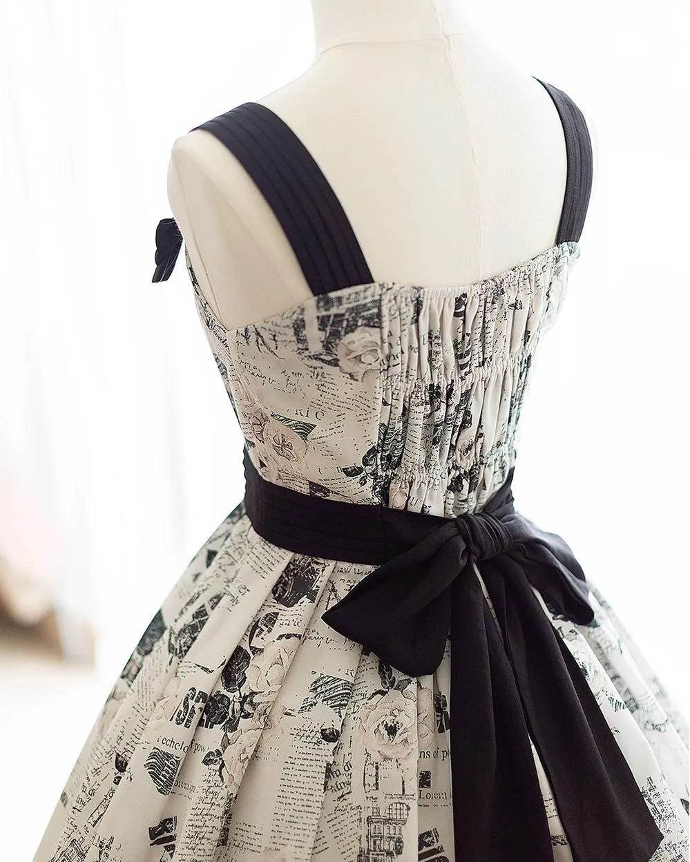 (BFM)Forest Wardrobe~Forest Holiday~Elegant Lolita Foral Print JSK Dress Multicolors
