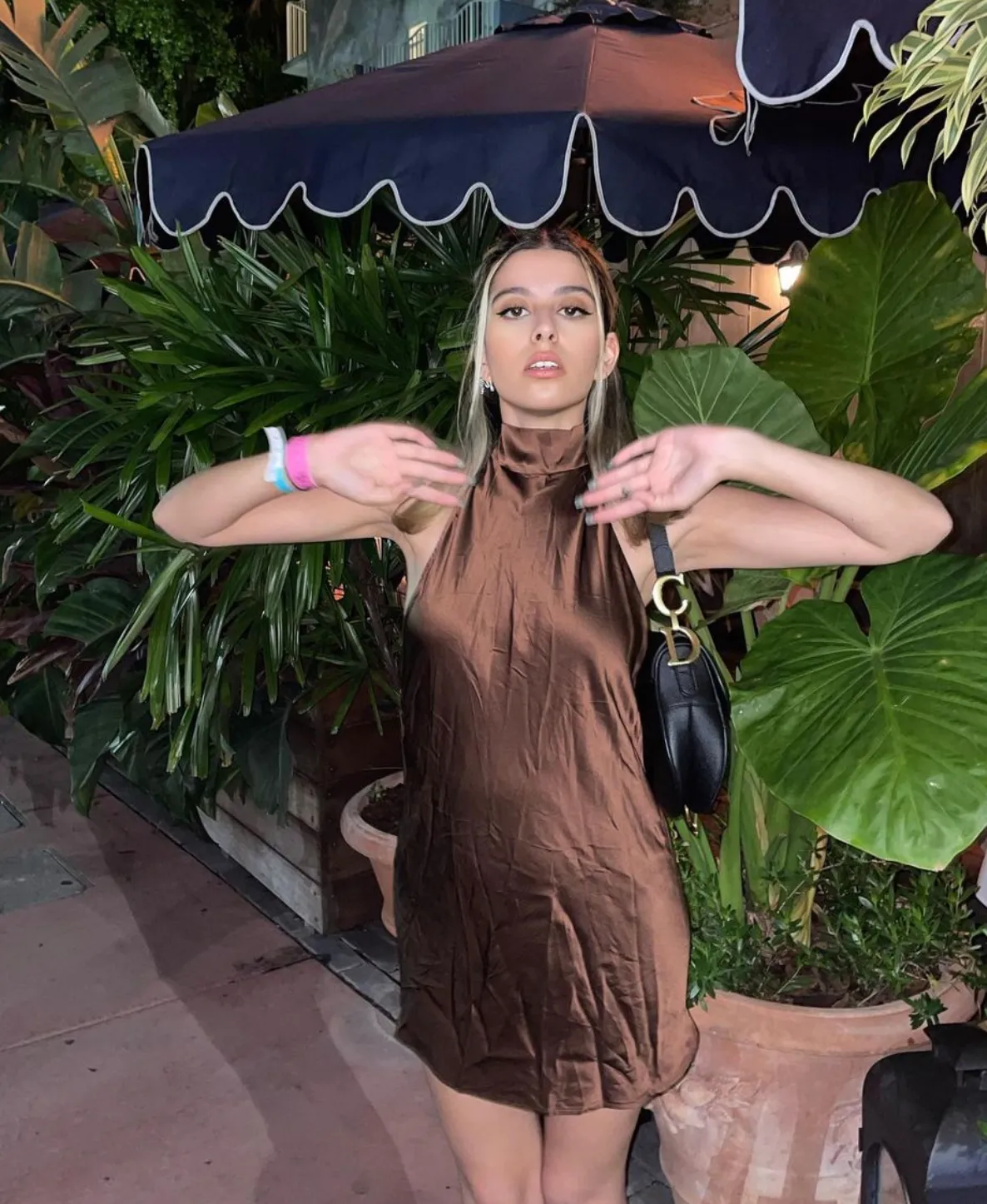 BROWN Elegant RALPH DRESS