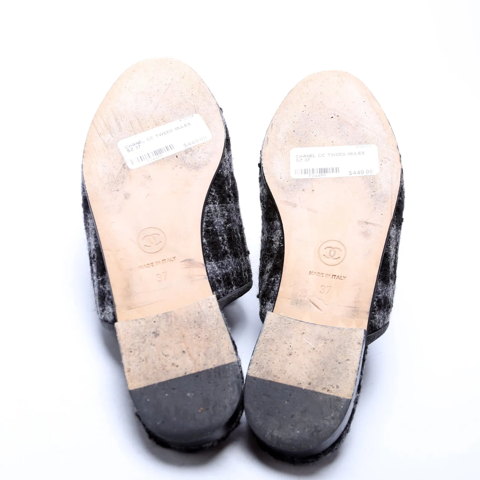 CC Tweed Mules Size 37