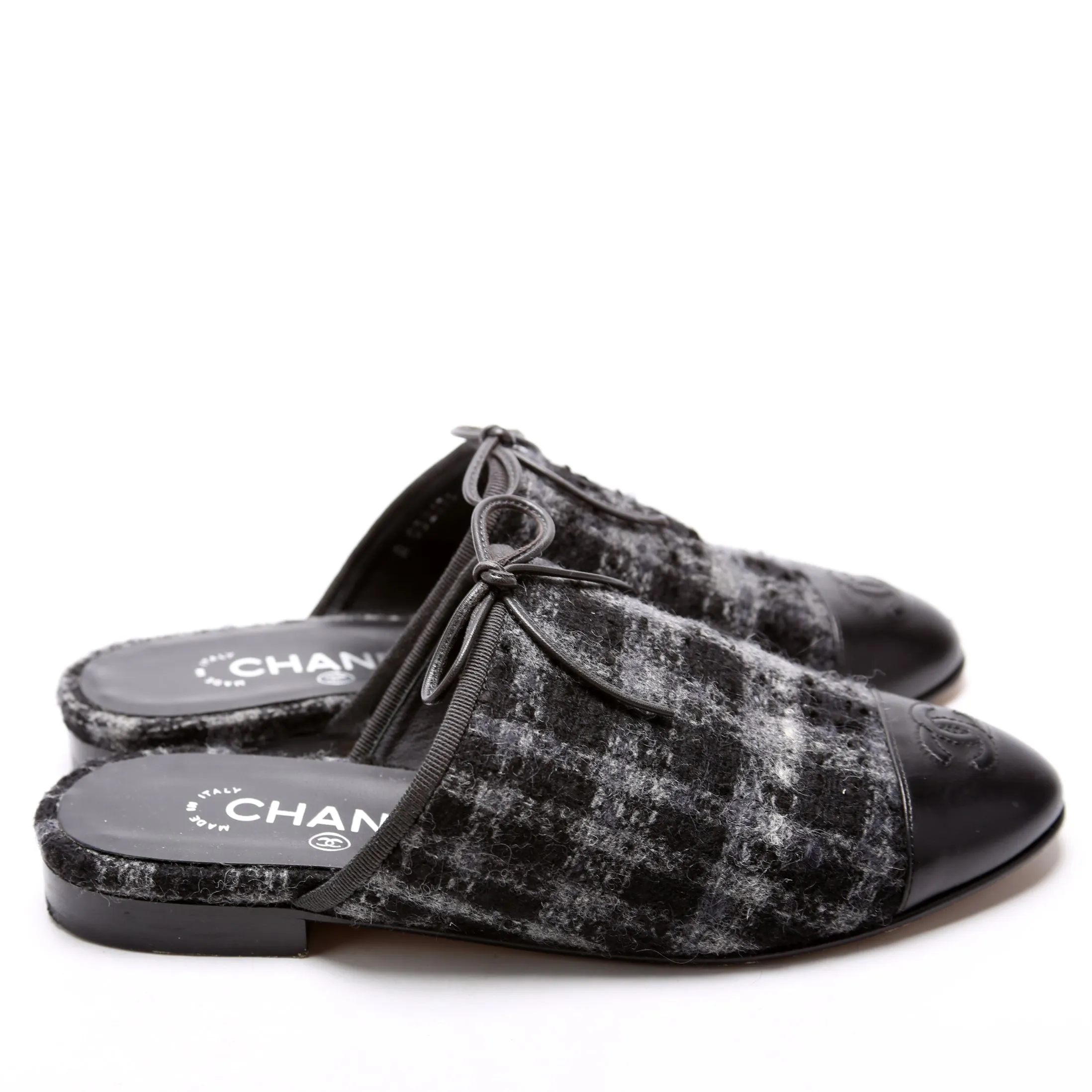 CC Tweed Mules Size 37