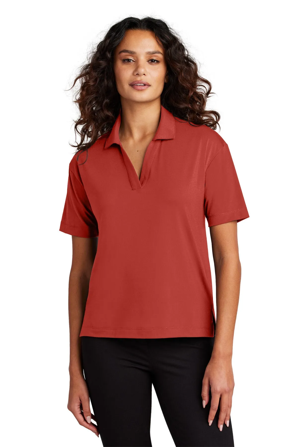 Custom Embroidered - Mercer Mettle™ Women's Stretch Jersey Polo MM1015
