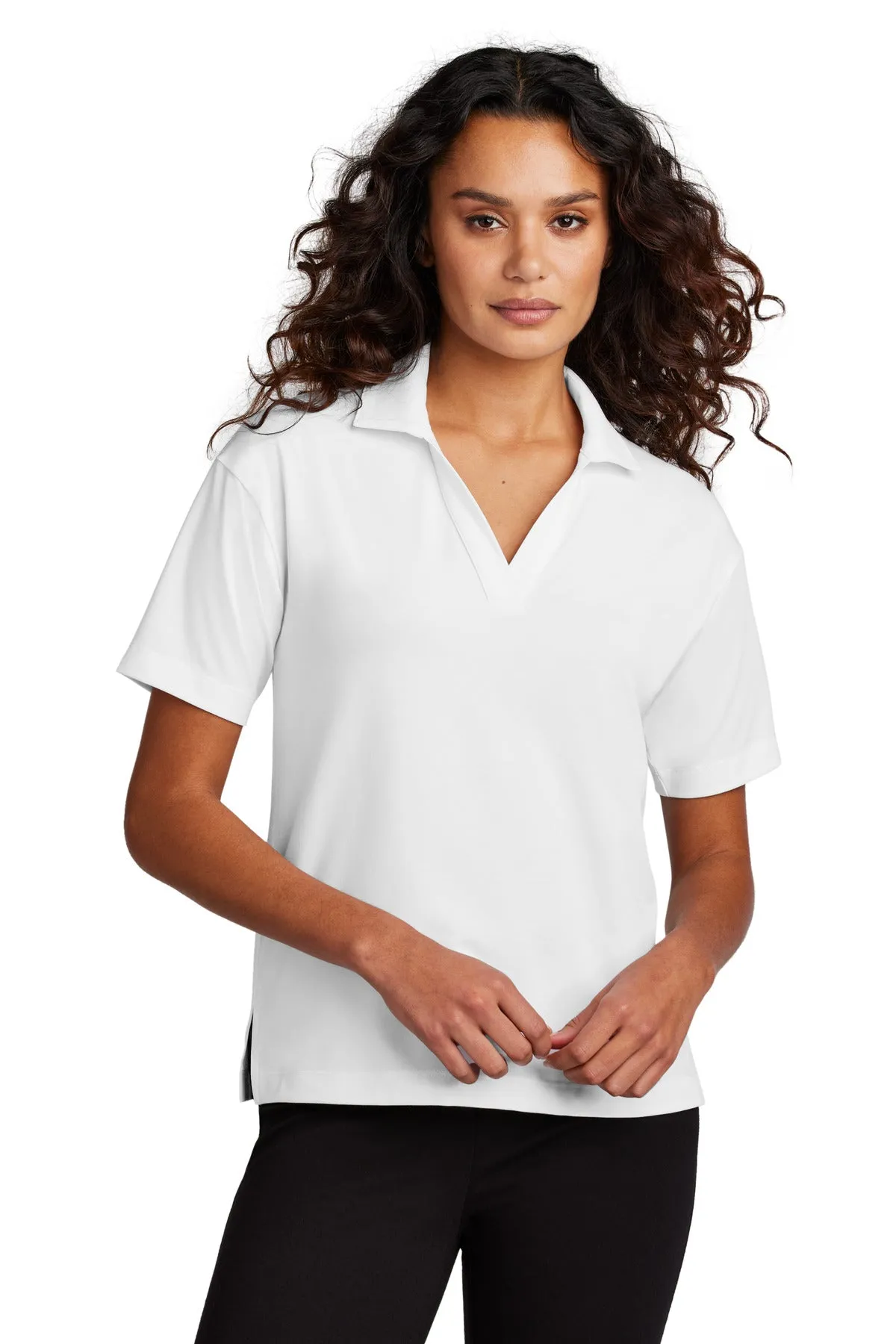 Custom Embroidered - Mercer Mettle™ Women's Stretch Jersey Polo MM1015