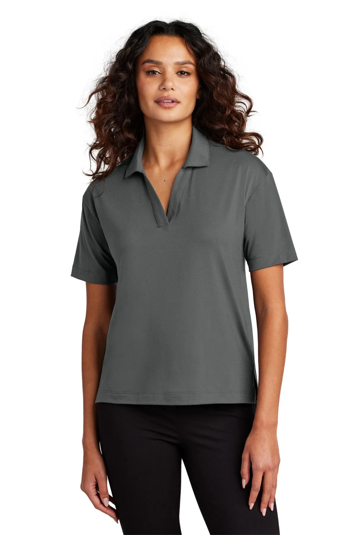 Custom Embroidered - Mercer Mettle™ Women's Stretch Jersey Polo MM1015