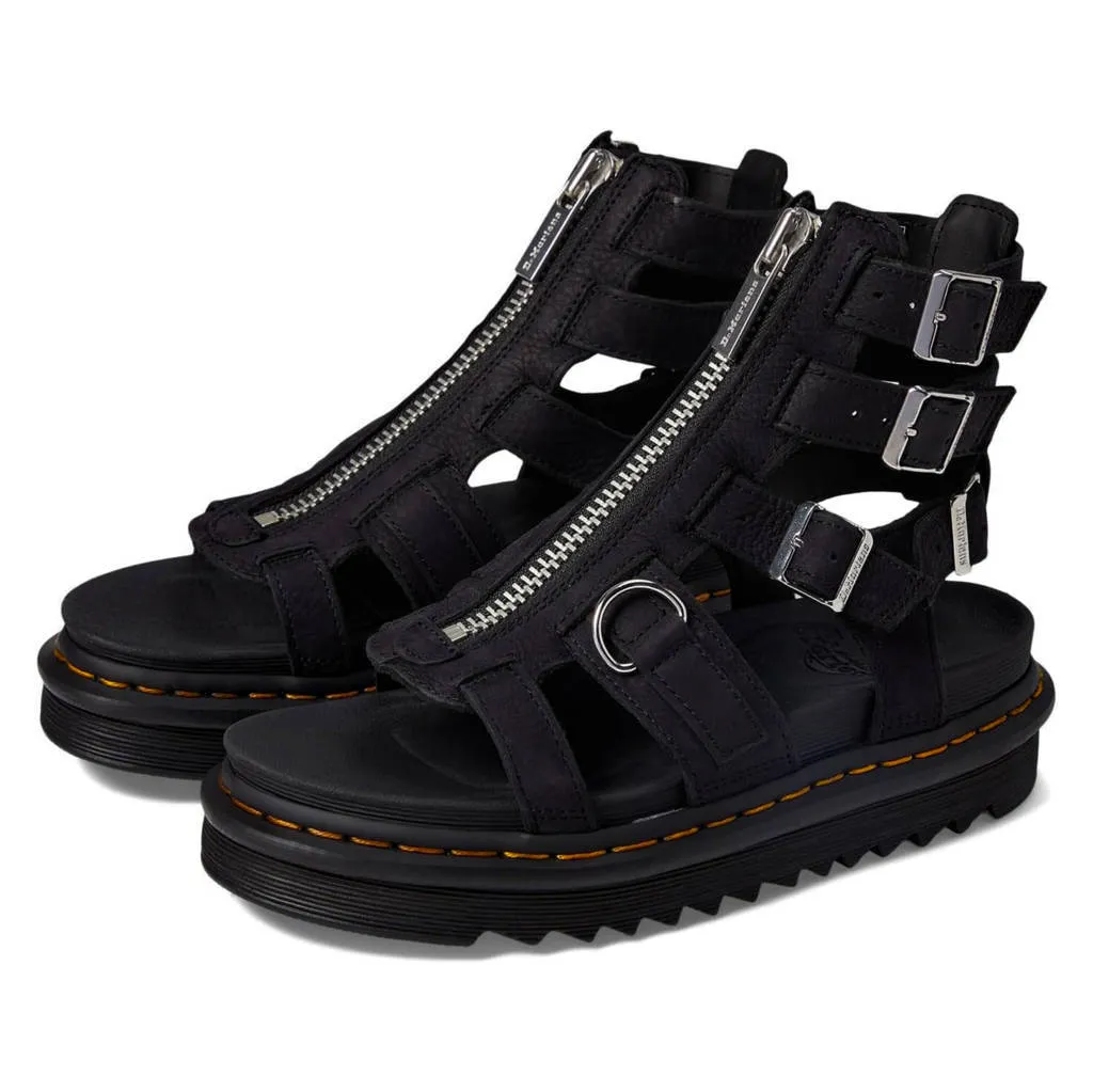 Dr. Martens Olson Tumbled Nubuck Women's Gladiaters Sandals