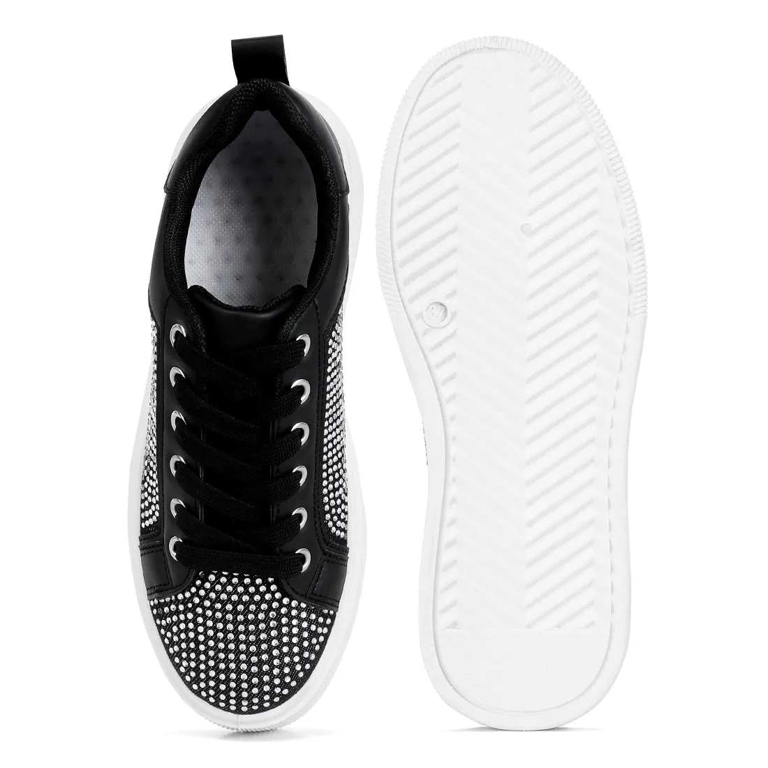 Embellished Chunky Sneakers