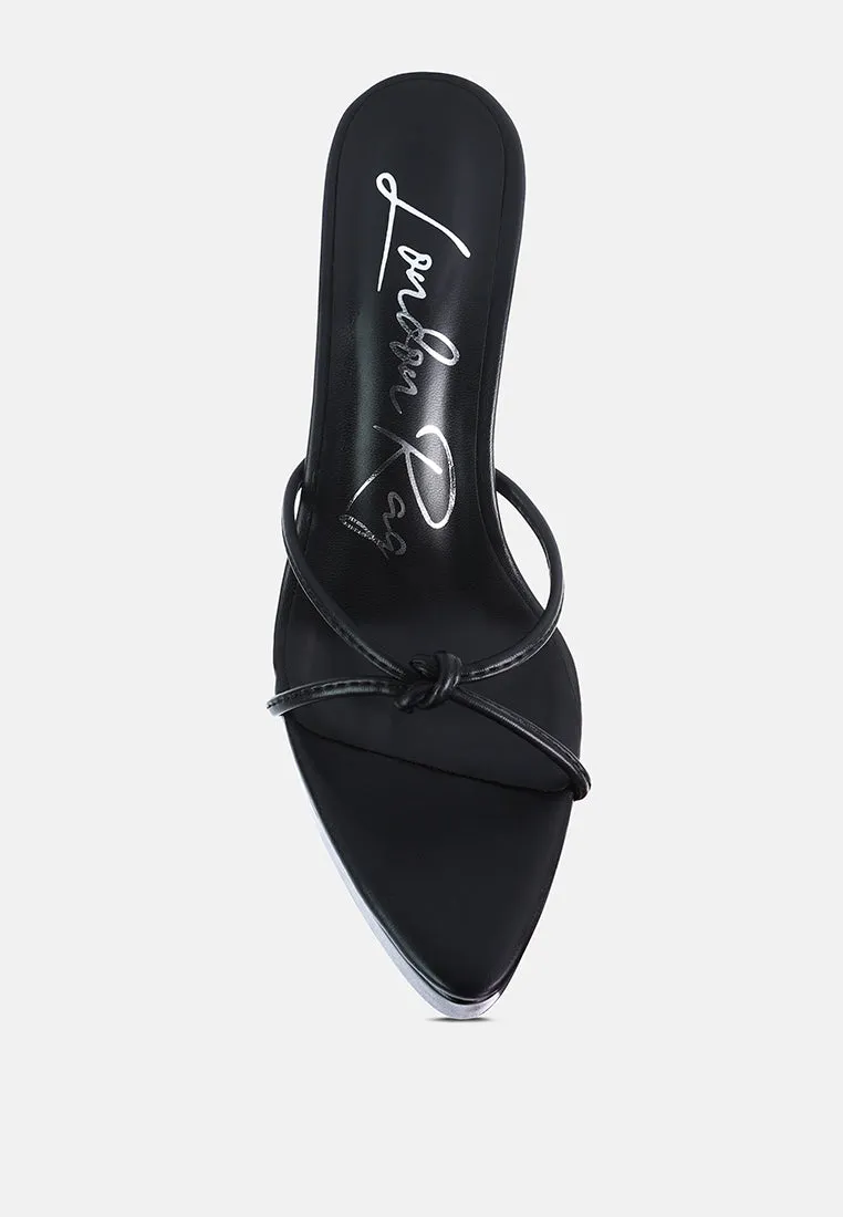 High Heel Lace Up Heels