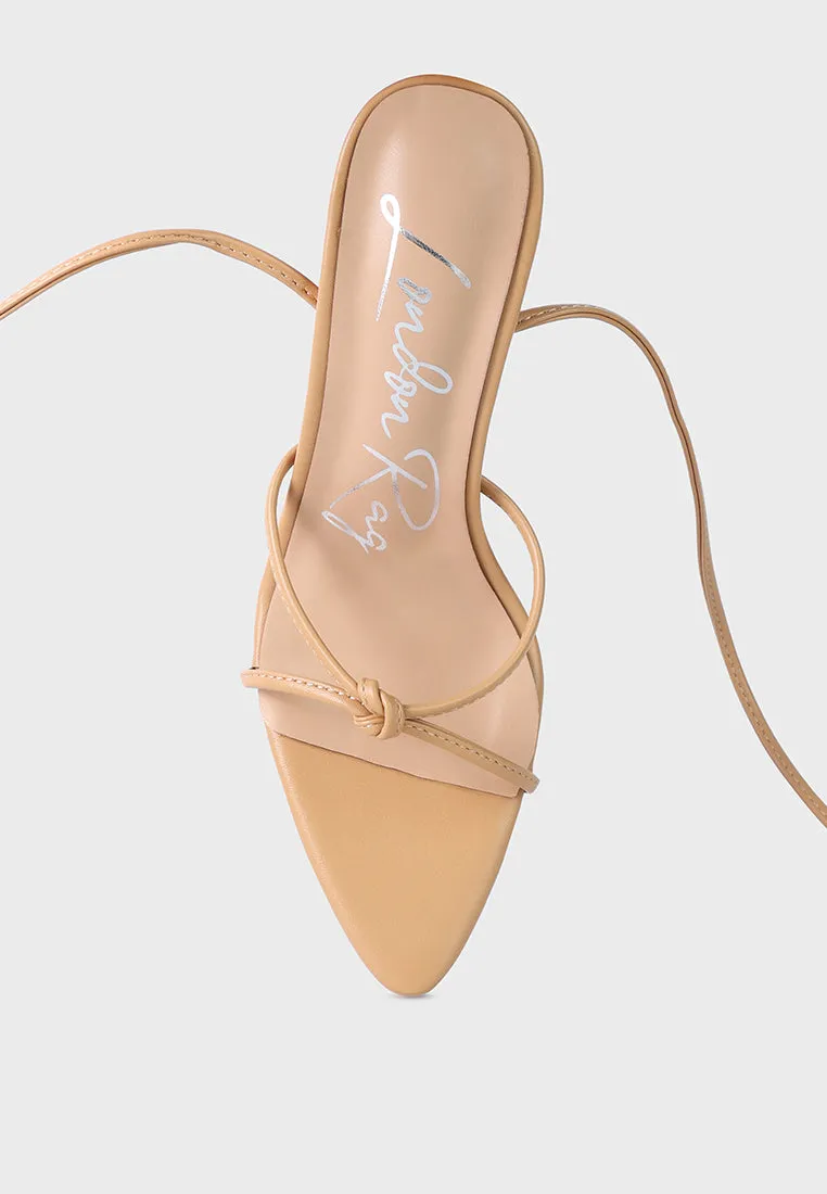 High Heel Lace Up Heels