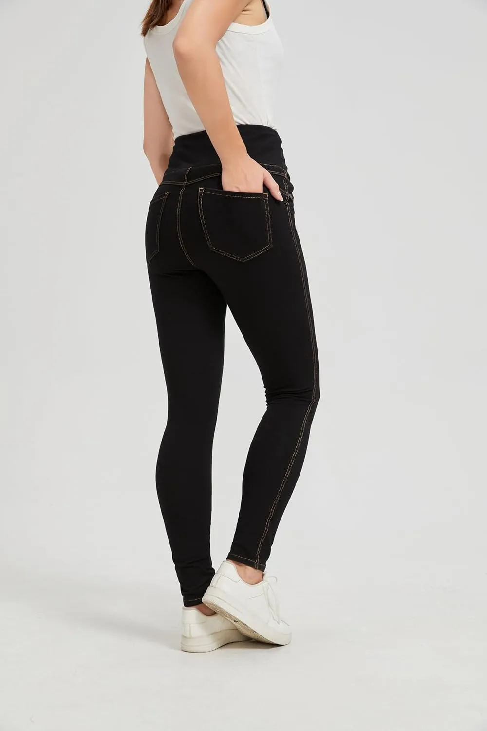 High Waisted Jegging for Women Premium Stretch Slim Fit Jeans Tummy Control Comfort with Everyday Casual Style