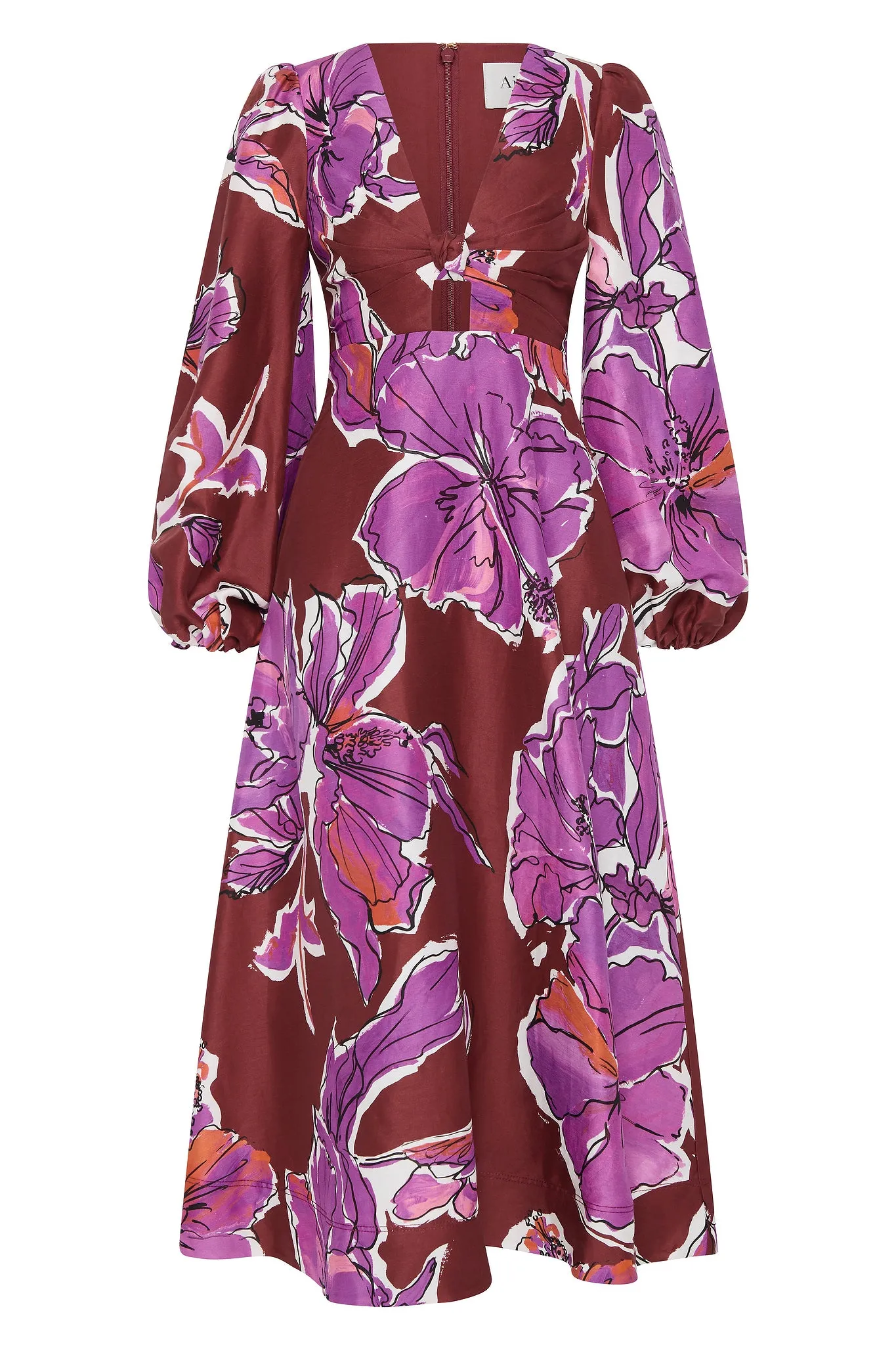 Inflorescence Midi Dress