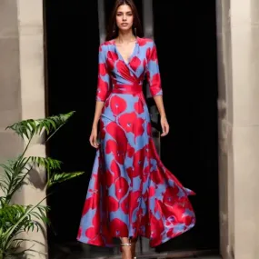 ISLA™ | ELEGANT FLORAL DRESS