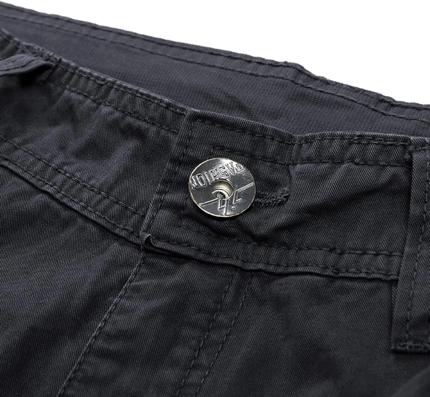 Lu's Chic Men's Chino Pants Cargo Workout Lounge Jogger Work Tapered Streetwear Trousers