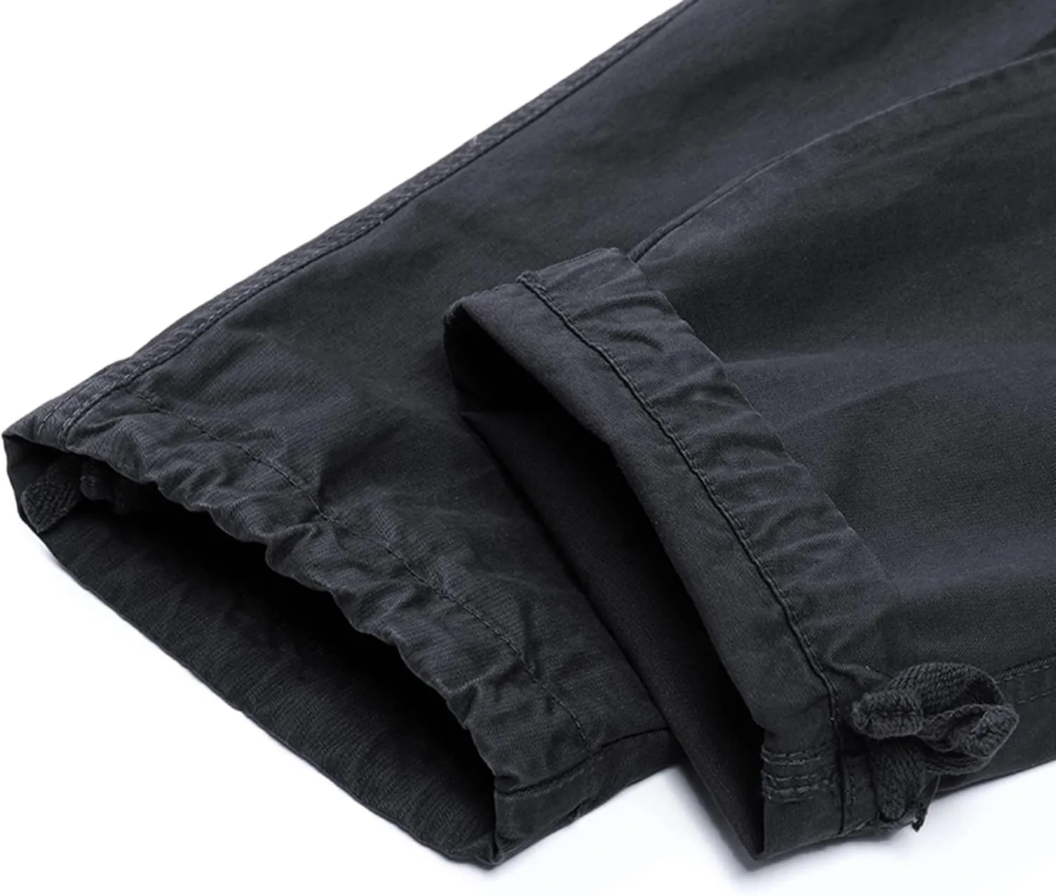 Lu's Chic Men's Chino Pants Cargo Workout Lounge Jogger Work Tapered Streetwear Trousers