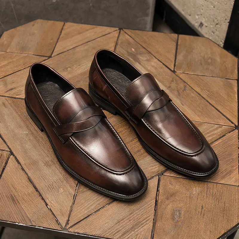 Men's casual penny loafers Daily slip on shoes
