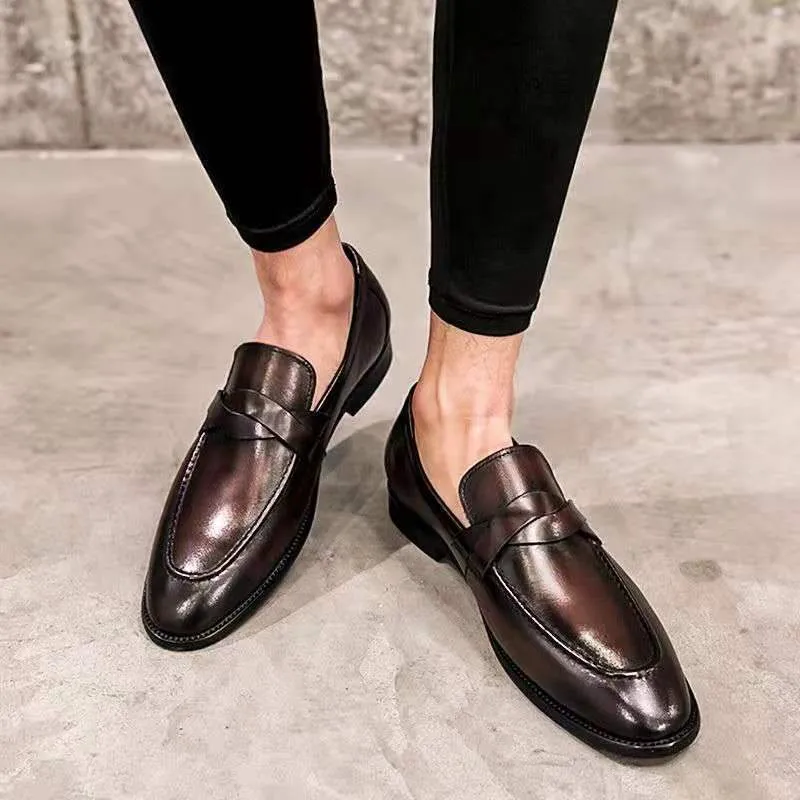 Men's casual penny loafers Daily slip on shoes