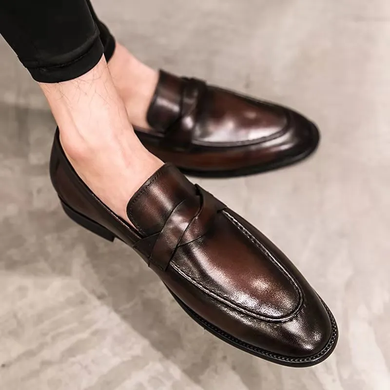 Men's casual penny loafers Daily slip on shoes