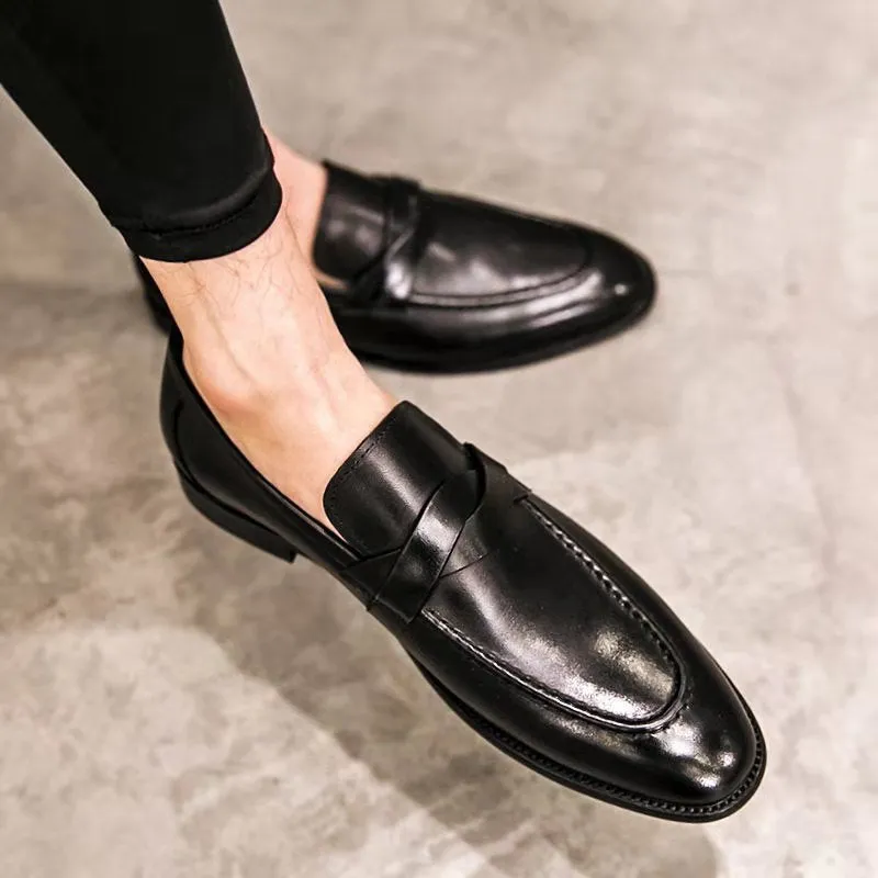 Men's casual penny loafers Daily slip on shoes