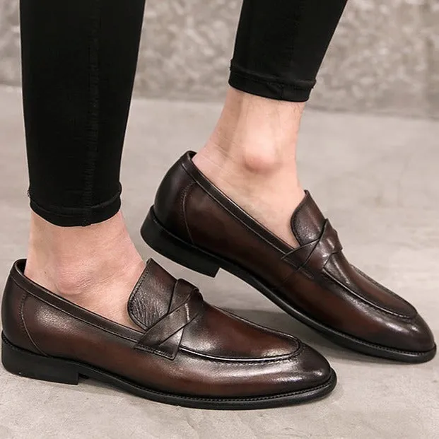 Men's casual penny loafers Daily slip on shoes