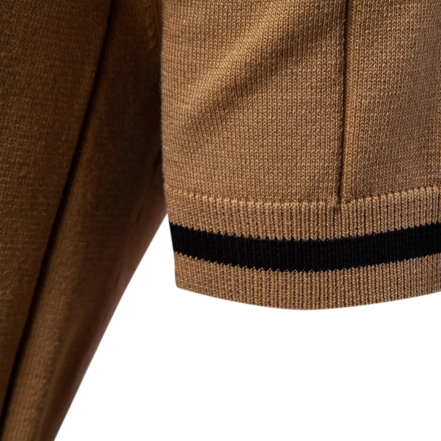 Mens Golf Polo Shirts Short Sleeve Quarter Zip Knit Polos Slim Fit Textured Stretchy Polo Shirt for Men