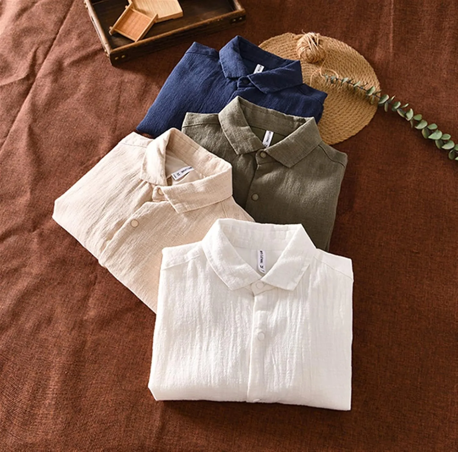 Men's Linen Sport Jacket Casual Thin Button Baseball Jackets Lightweight Sport Coat Outwear
