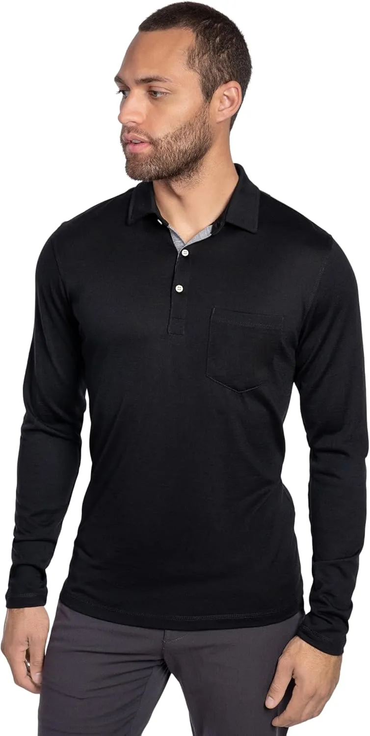Men's Merino Polo by Woolly | RWS Certified | Super Soft, Classic Style, Seattle Designed