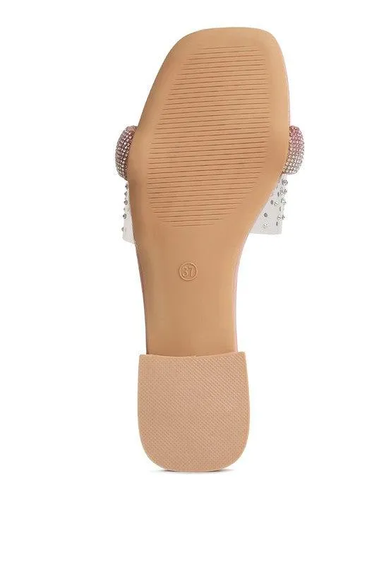 Old Flame Low Stack Heel Sandals