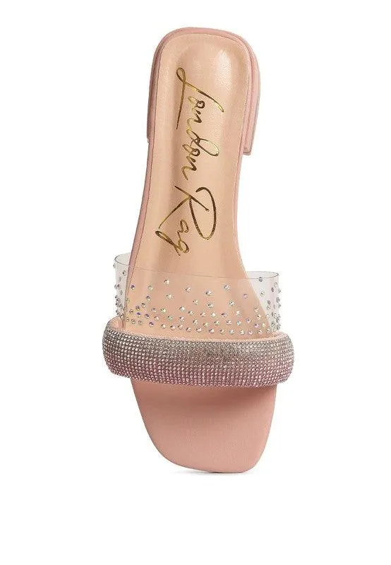 Old Flame Low Stack Heel Sandals