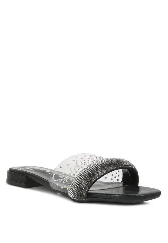 Old Flame Low Stack Heel Sandals