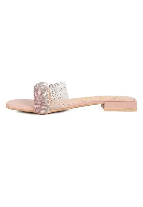 Old Flame Low Stack Heel Sandals