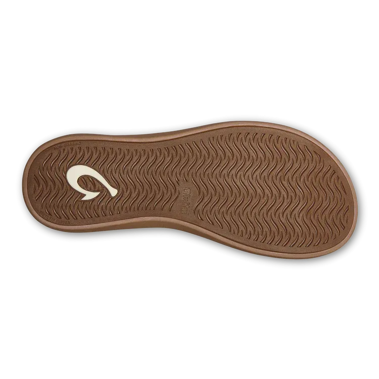 OluKai Womens Kāpehe Luana Leather Beach Sandals
