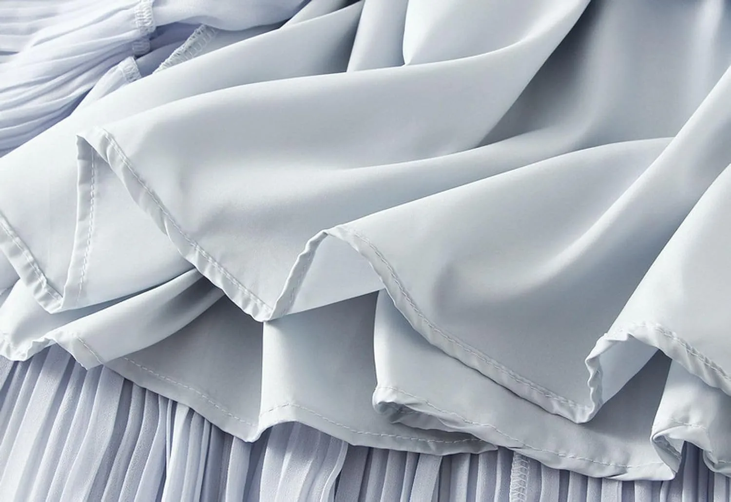 Pleated Midi Skirt for Women High Waist Flowy Long Skirts Casual A-Line Skirt for Daily Outfits