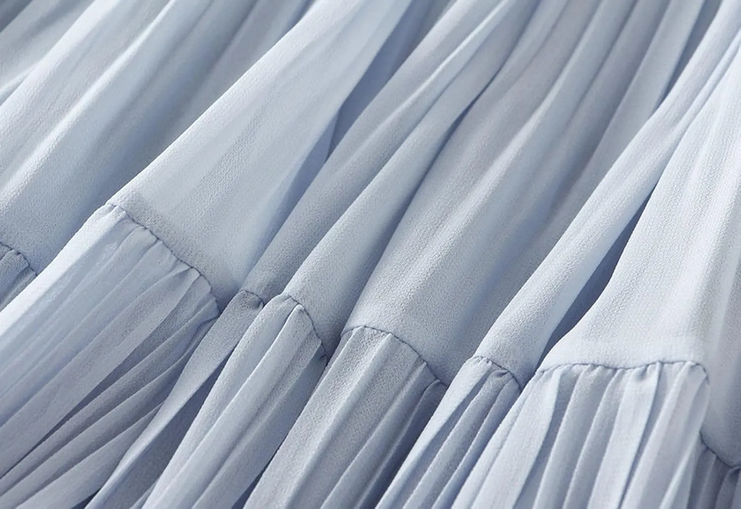 Pleated Midi Skirt for Women High Waist Flowy Long Skirts Casual A-Line Skirt for Daily Outfits