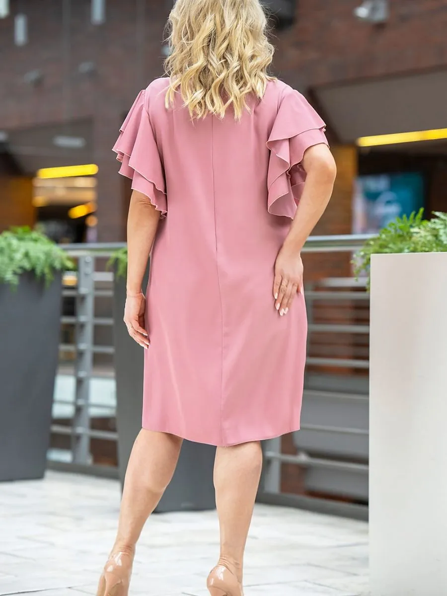 Plus size dress model 178521 Karko