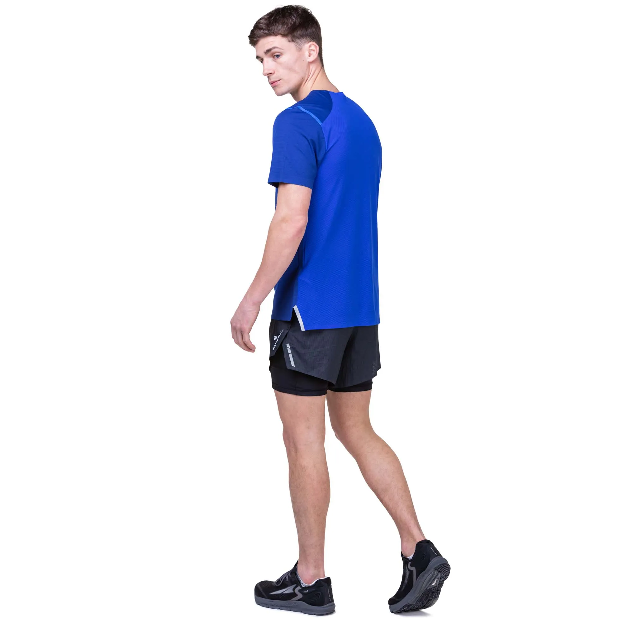 Ronhill | Men's Tech Race S/S Tee - Ocean/Azurite