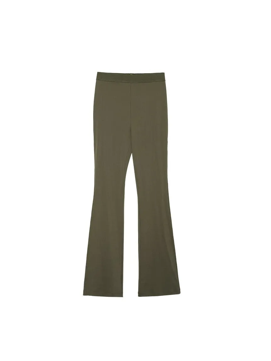 Set-Up Casual Chic Simple Retro Tops＆Pants