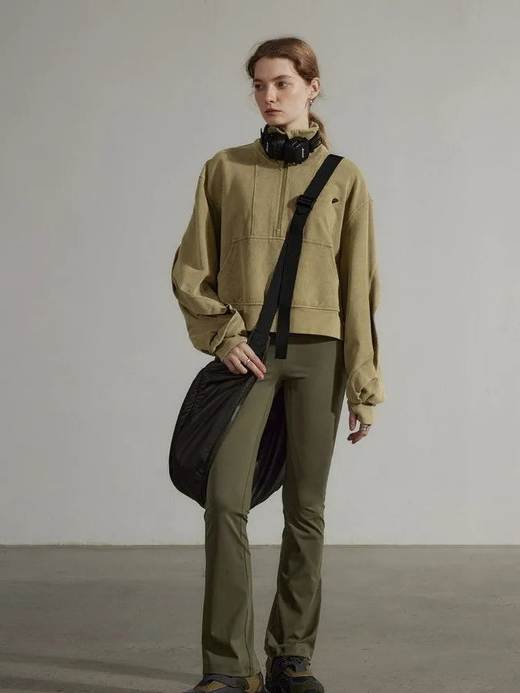 Set-Up Casual Chic Simple Retro Tops＆Pants