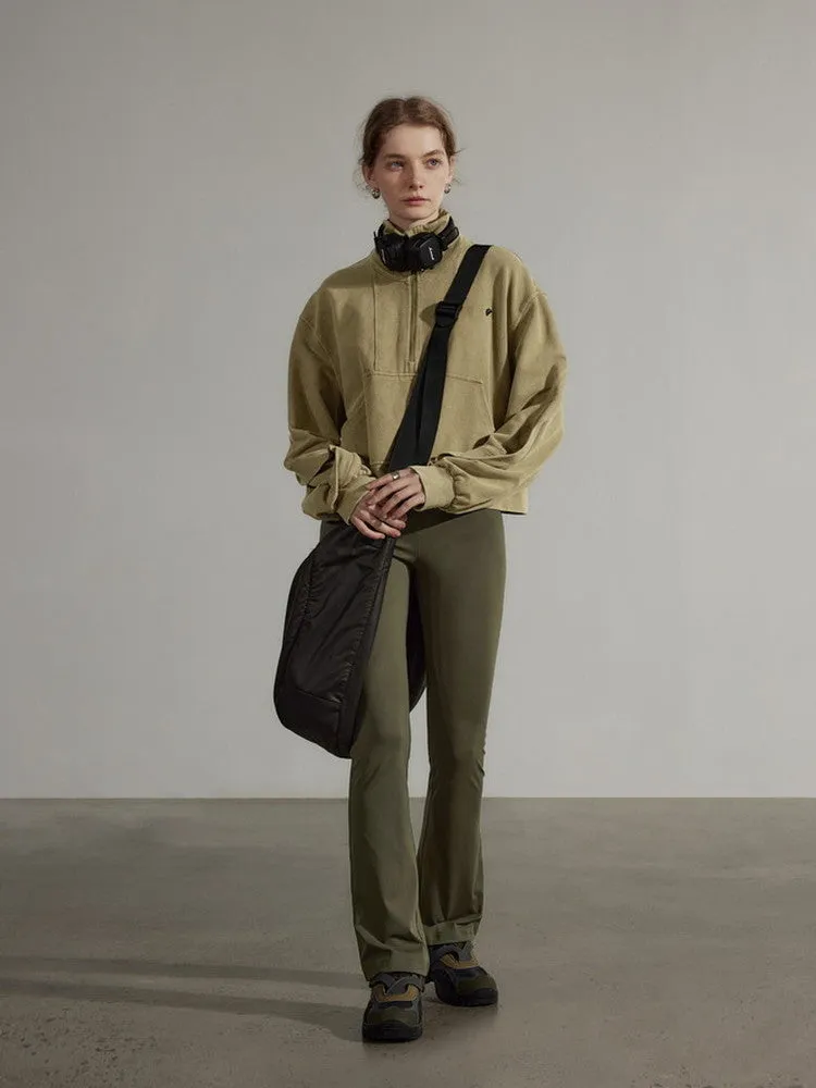 Set-Up Casual Chic Simple Retro Tops＆Pants