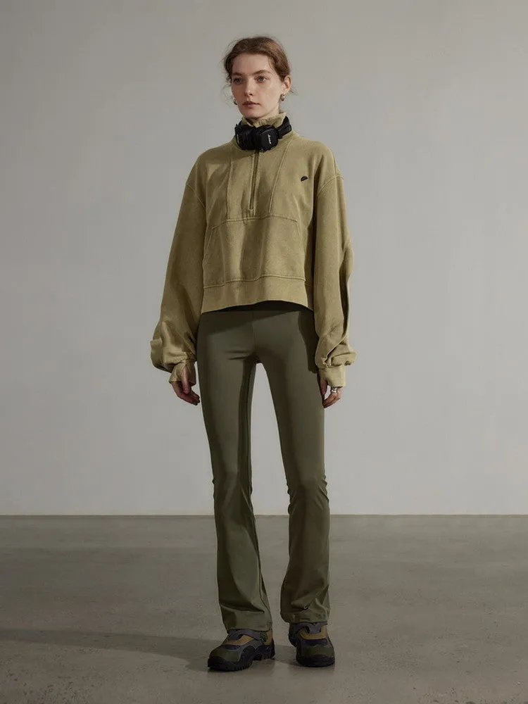Set-Up Casual Chic Simple Retro Tops＆Pants