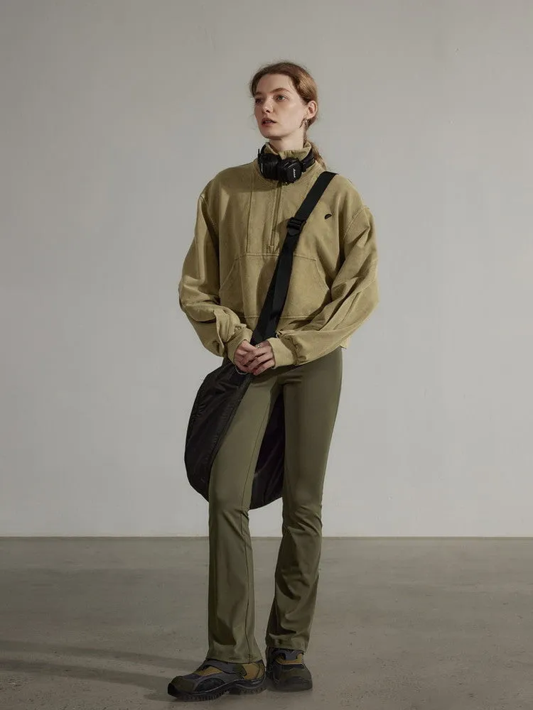 Set-Up Casual Chic Simple Retro Tops＆Pants
