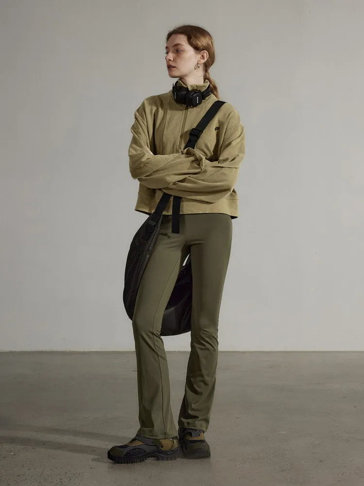 Set-Up Casual Chic Simple Retro Tops＆Pants