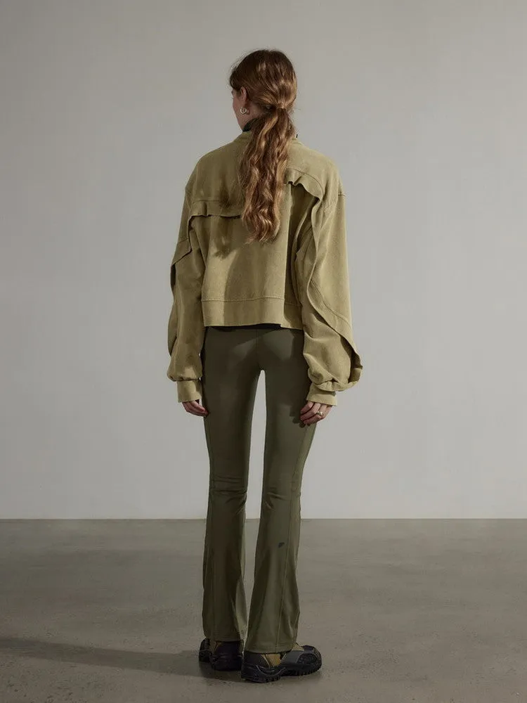 Set-Up Casual Chic Simple Retro Tops＆Pants