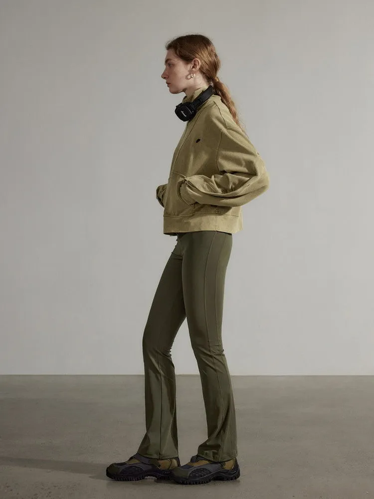 Set-Up Casual Chic Simple Retro Tops＆Pants