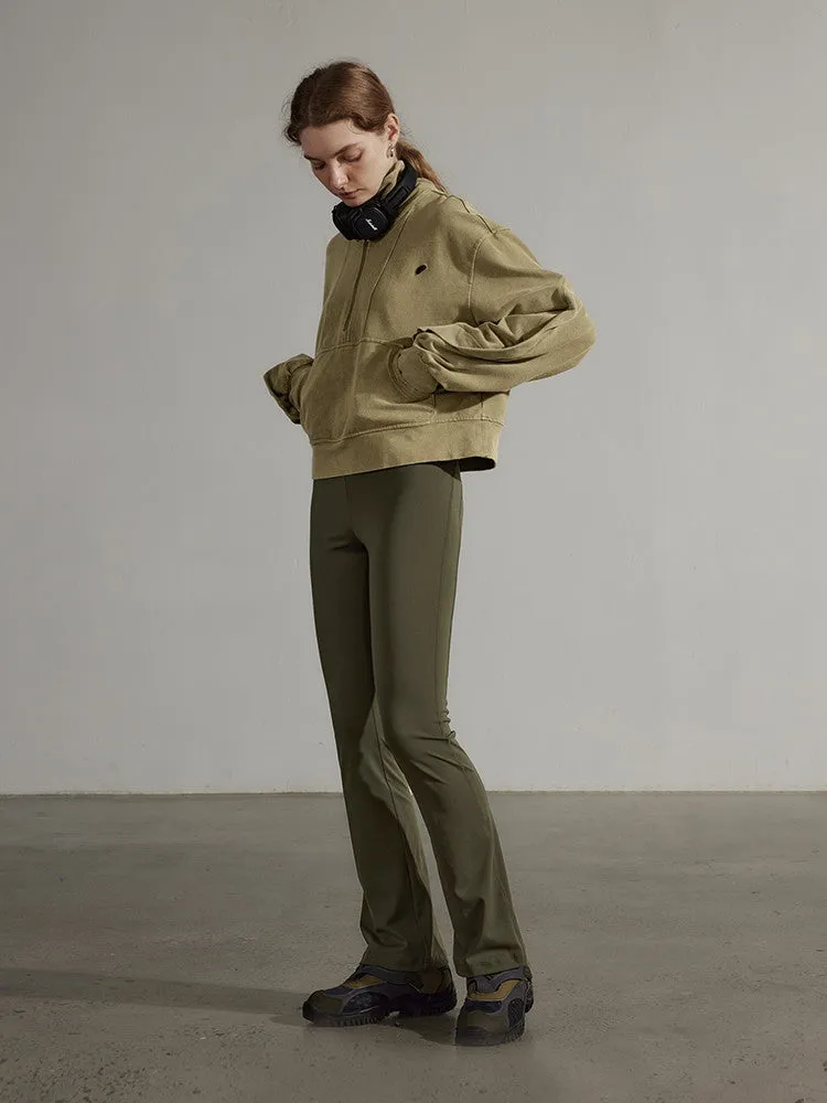 Set-Up Casual Chic Simple Retro Tops＆Pants