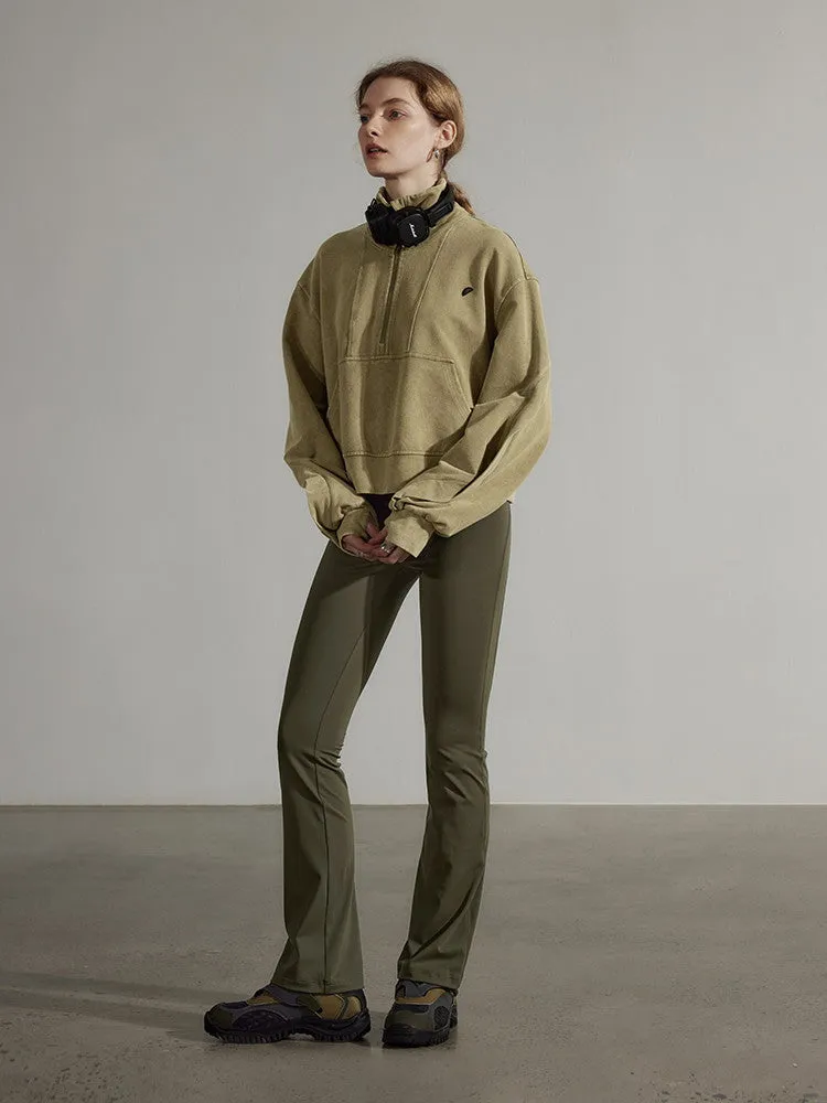 Set-Up Casual Chic Simple Retro Tops＆Pants