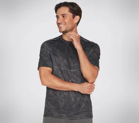 SKECHERS ON THE ROAD TOPO TEE - MTS351 - BKOL